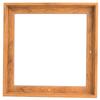 Рамка для картины декоративная из массива дерева съемная для масляной живописи настенная украшение для дома цвет палисандра 30 x 30 см