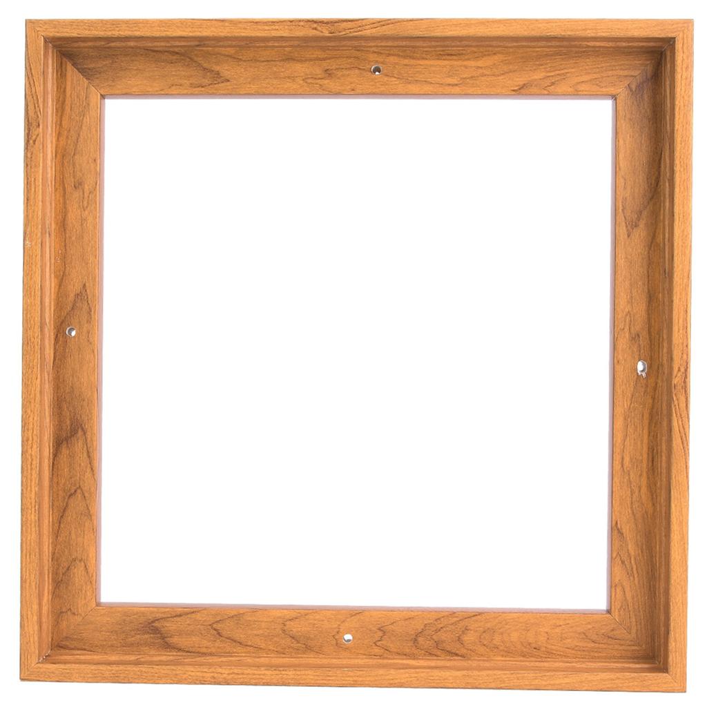 Рамка для картины декоративная из массива дерева съемная для масляной живописи настенная украшение для дома цвет палисандра 30 x 30 см
