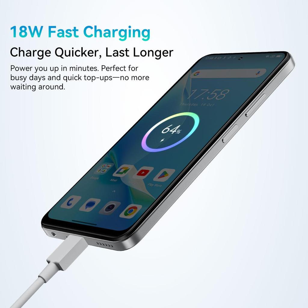 Blackview COLOR 6 Смартфон Мобильный телефон Android 15 8 ГБ 128 ГБ/256 ГБ 6,67 дюйма 2,4K Дисплей 90 Гц Сотовый телефон