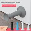 Mute Non-punch Door Rear Retainer Silicone Door Stops Hidden Door Holder Door Stopper Wall Protector Door Suction