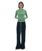 PARTIMENTO WOMEN Pwc Button Wide Leg Jersey Pants_8 Colors