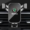 dclaq2 Car Phone Holder Stand Gravity Sensor Universal For Skoda octavia 2 a7 a5 rapid fabia yeti superb SCALA citigo virs Accessories