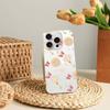 Милый Чехол-Карта Сакура-С Для Телефона IPhone 17 16 15 12 11 Pro Max 14 Plus 13 Mini Прозрачный Мягкий Чехол Funda