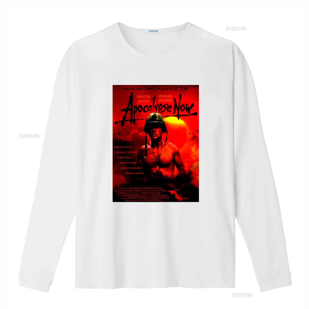 Apocalypse Now V33 Movie Poster Print Mens T Shirt Available in Sizes S 5XL vintage Washed Stylish fashion graphic Versatile