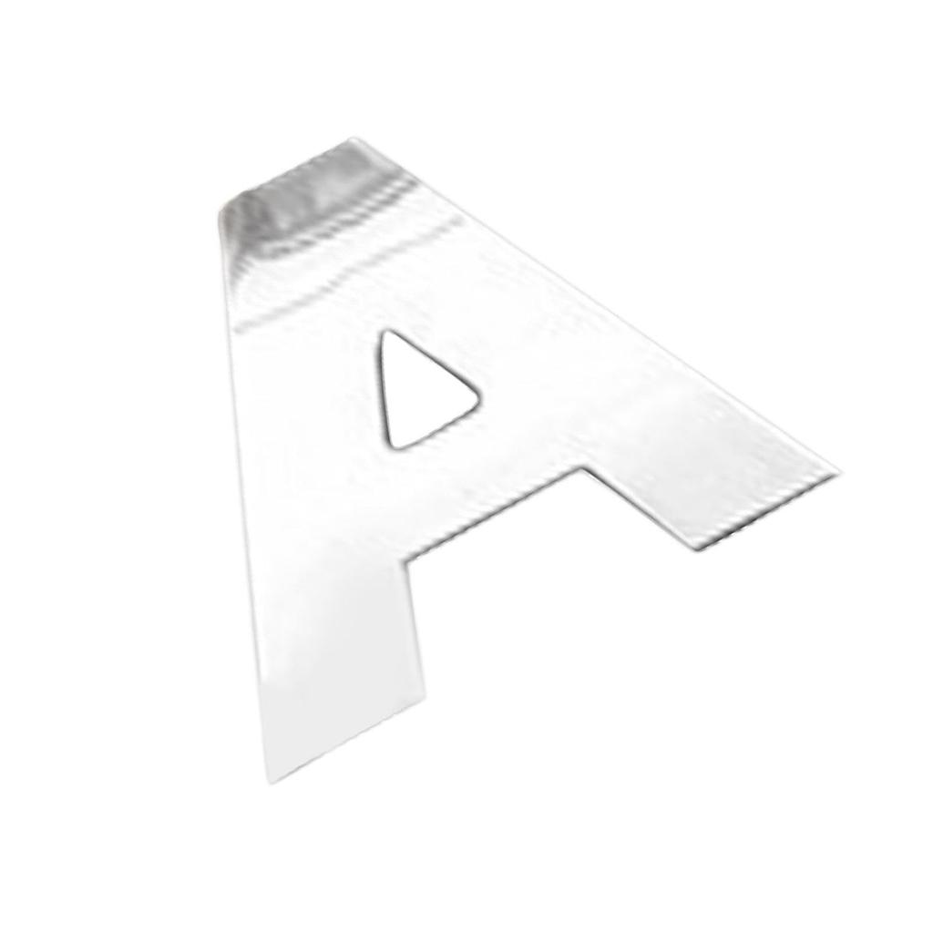 Rebornsun Adhesive Letter Stickers, Car Emblems, Badge Letters | Dustproof Car Bumper Sticker -