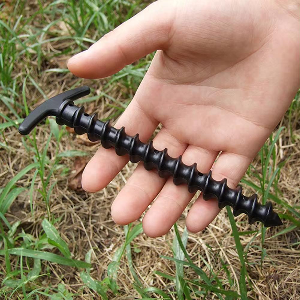 Пластиковые нити гвоздь для палатки шуруп крепление сваи шуруп в садовой палатке свая палатка свая кемпинг свая наземный анкер свая палатка аксессуары