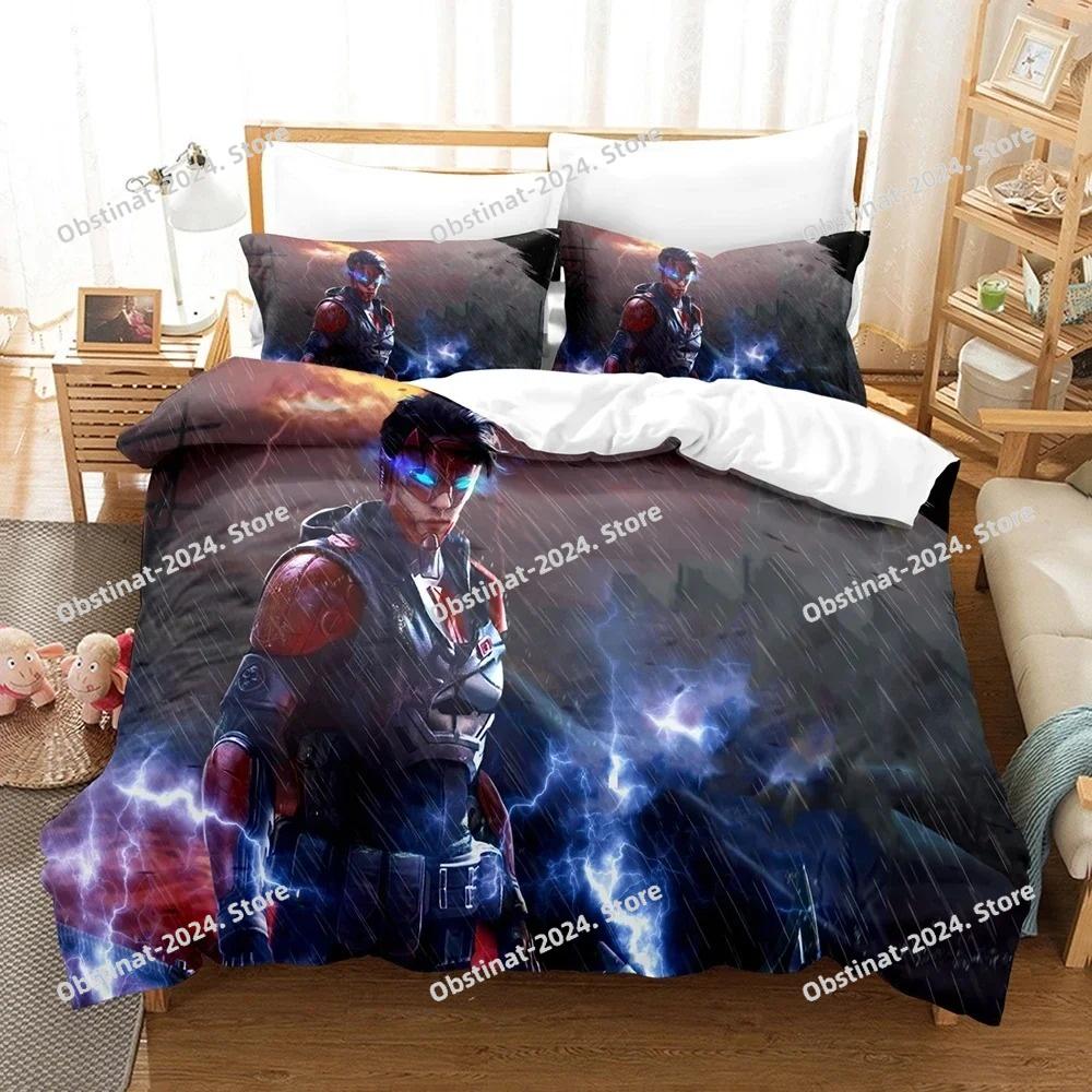 3d Print Game Free Fire Battlegrounds Bedding Set Boys Girls Twin Queen Size Duvet Cover Pillowcase Bed Kids Adult Home Textile