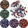 Бусины из смолы, стример, звездное небо, окрашенные в виде ореола бусины для DIY, ожерелье, браслет, серьги, изготовление ювелирных изделий, аксессуары для рукоделия