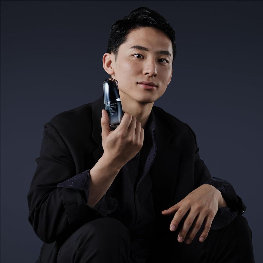 Shiseido Men Beauty Serum Lotion Face Wash Gift Ultimune Trial Kit Original Pouch Set Citrus and Bamboo Green Scent Travel Set SHISEIDO MEN