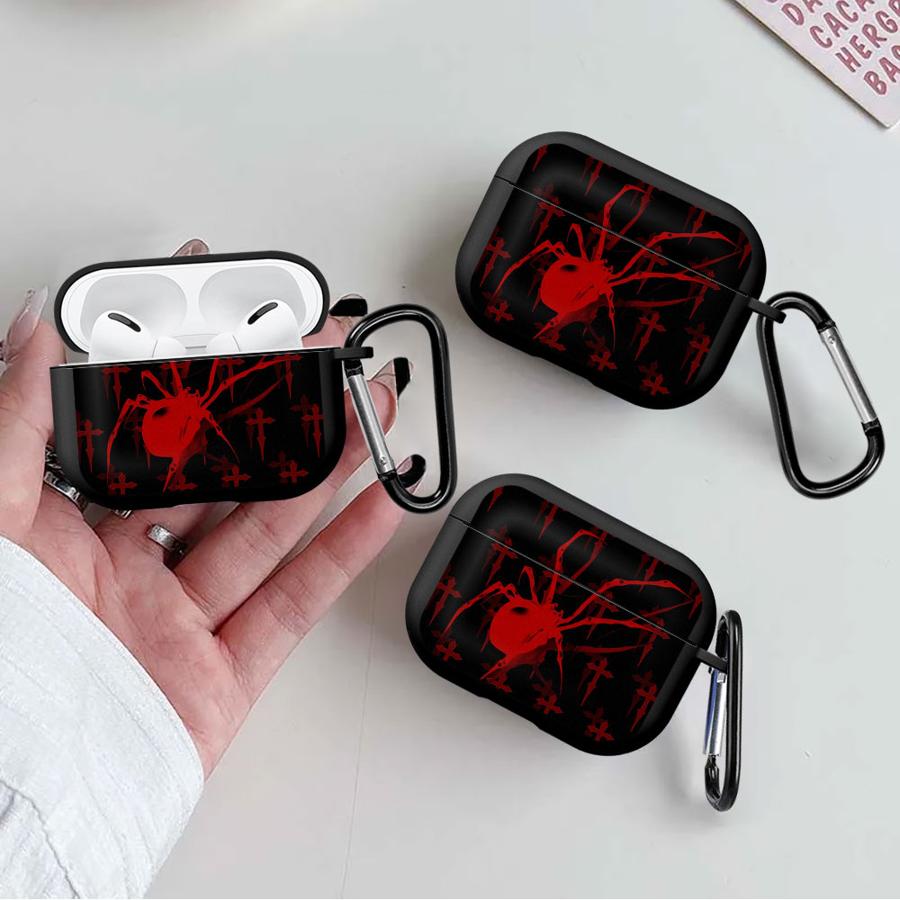 Красный Паук Мультяшный Стиль Чехлы для Наушников Чехол для Airpods Pro Pro3 4 1 Pro2 3 2