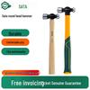 Молоток SATA Tools с круглой головкой и деревянной ручкой – Идеально подходит для столярных работ и монтажных проектов
