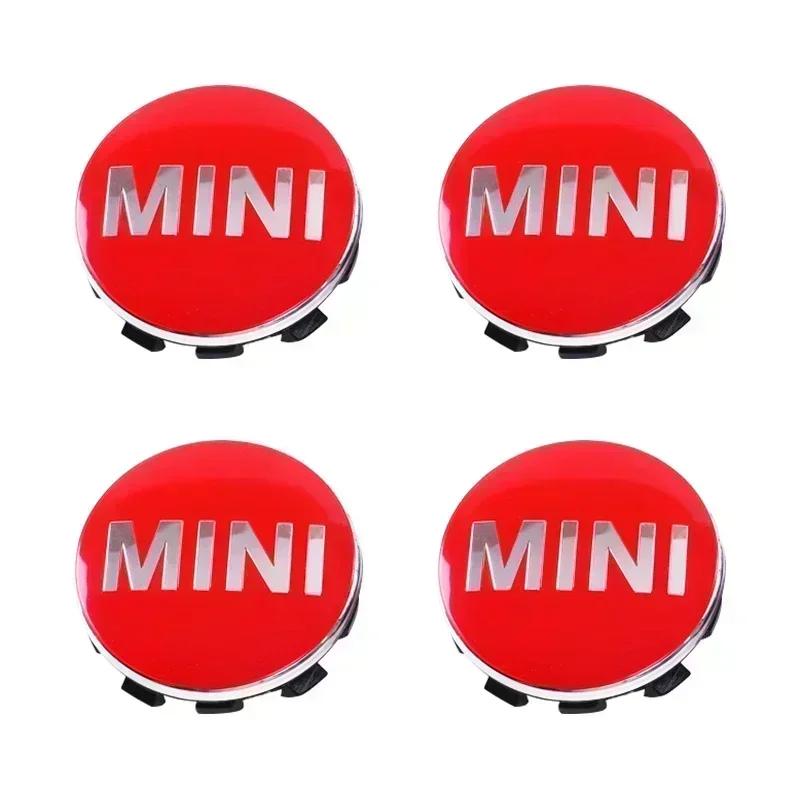 4pcs 54mm 56mm Car Wheel Center Hub Cap Badge Emblem Sticker For BMW Mini Cooper One S JCW R50 R53 R55 R56 R57 R60 F55 F56