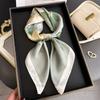 Korean Style Printed Square Scarf Fashion Neck Scarf For Women