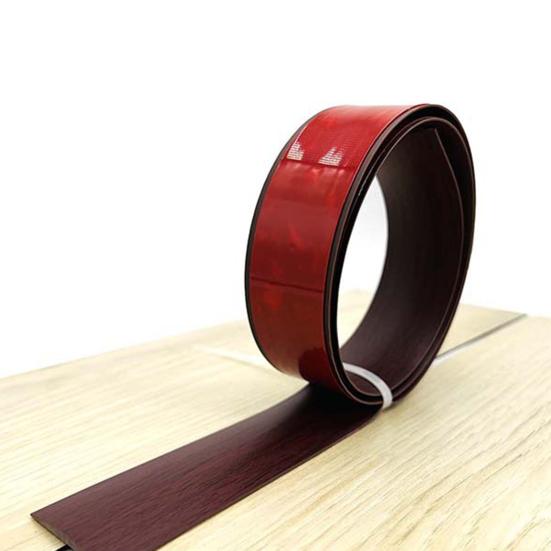 Уплотнительная лента для двери Переходная полоса Самоклеящийся пол Простая установка Легко режется Защитная кромка из ПВХ