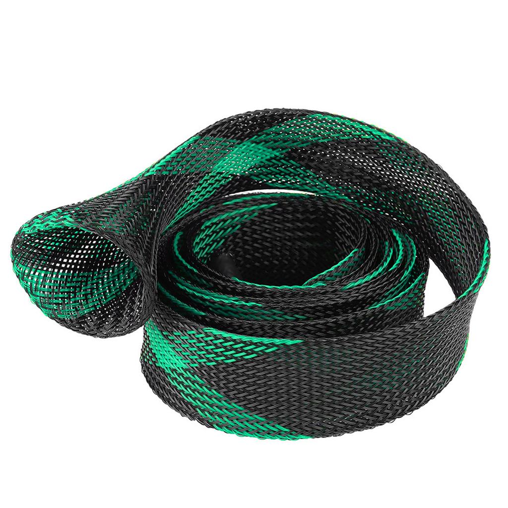 Плетеный рукав, расширяемый чехол для удочки для литья, защитный чехол