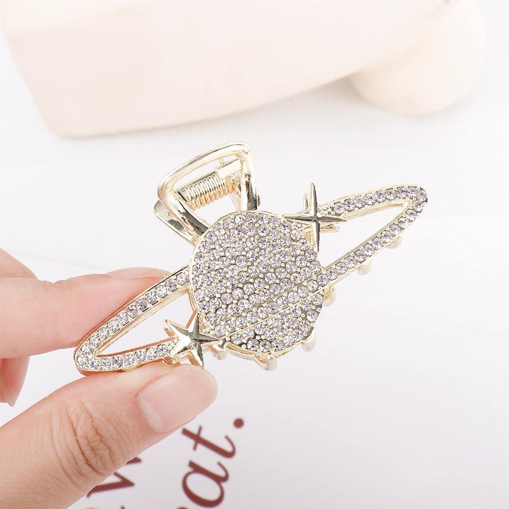 for Thick Hair Ponytail Clip Hair Crab Planet Pearl Claw Clip Korean Style Barrette Women Hair Clip