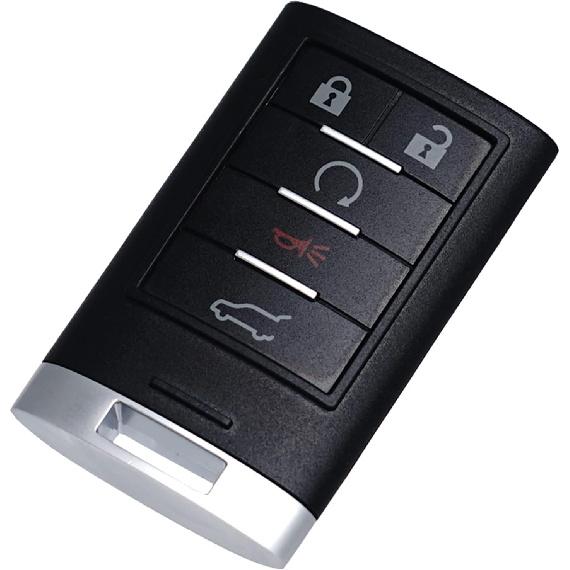 Замена Брелока Подходит для Cadillac SRX 2010 2011 2012 2013 2014 2015 ATS XTS 2013-2014 ELR Кнопка Запуска Двигателя Умный Дистанционный Ключ Бесключевого Доступа
