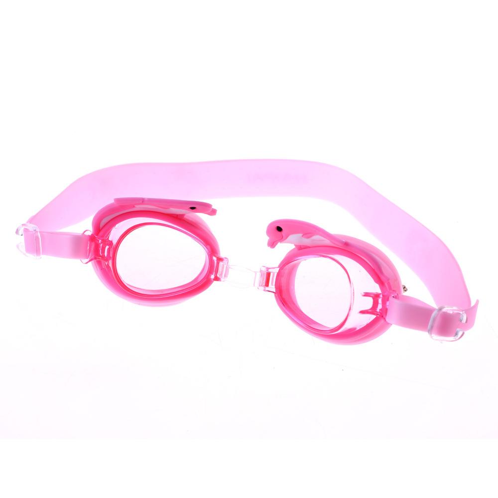 Children Waterproof Dolphin Swimming Goggles Cartoon Glasses Anti-fog Swimming Accessories