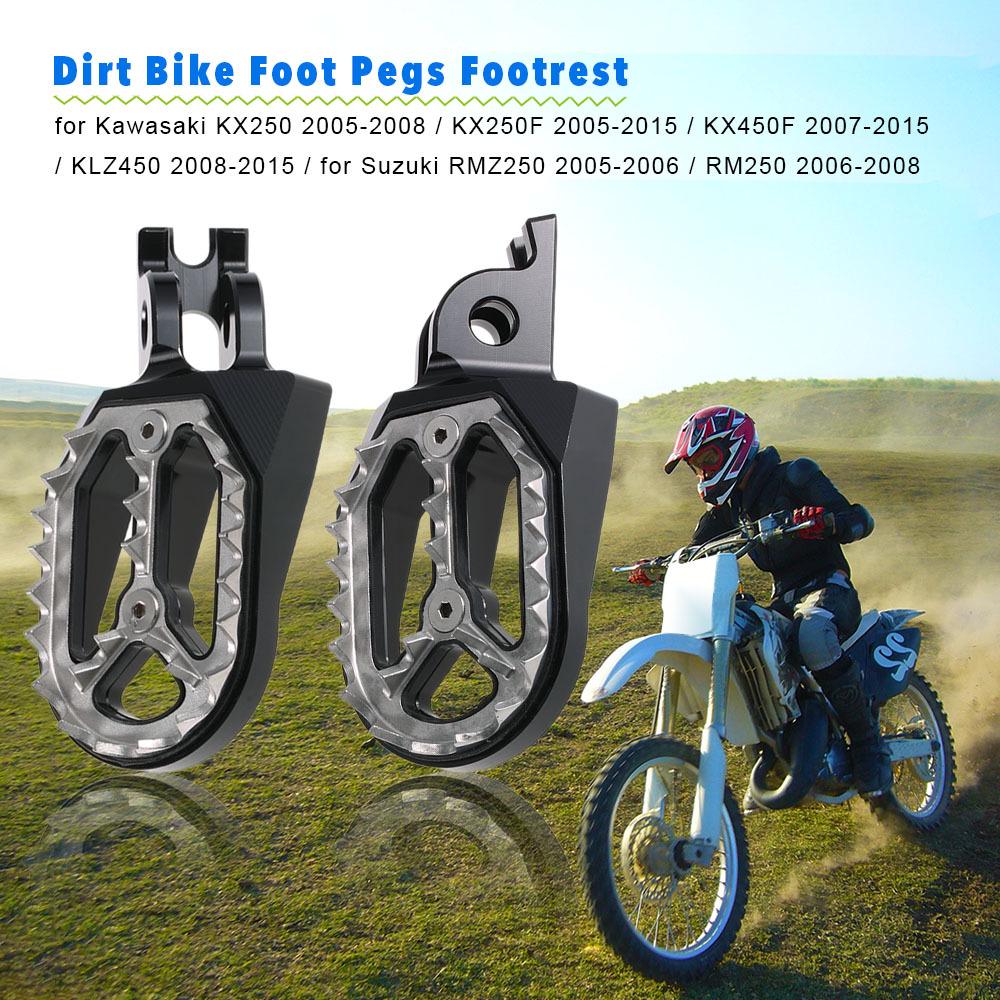 Внедорожные подножки для Kawasaki KX250 (2005-2008), KX250F (2005-2015), KX4 (2008)