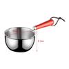 Stainless Steel Hot Oil Pan Hot Sauce Small Pot Cooking Butter Melting Pot Drizzle Oil Onto A Small Kitchen Pan And Heat It Up
