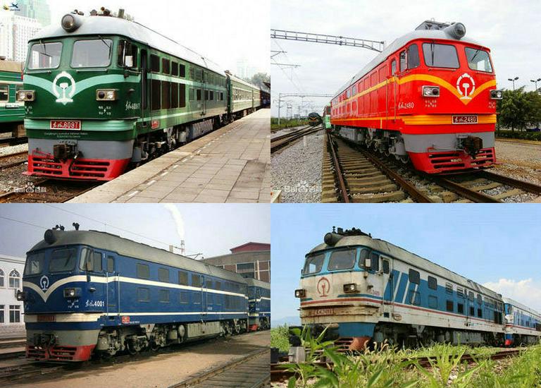 Имитация дизельного локомотива Dongfeng 4B Модель игрушечного скоростного поезда