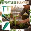 Garden Dibber with Ergonomic Handle for Seed Planting and Transplanting Suitable for Various Soil Types and Gardening Tasks