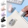 Small Circle Shape Binding Stationery Mini Hole Punch Paper Cutter PVC Card Punch Single Hole