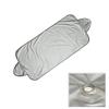 Car Windshield Cover Car Sun Shade Front Auto Visor Snow Ice Shield Dust Protector Heating Silver Suckers Mounted Auto