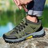 Casual Sneakers Men Anti-slip Wear-resistant Breathable Casual Outdoor Hiking Shoes Comfortable Air Mesh Flat Low-top Shoes Men
