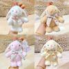 Plush Stuffed Plush Rabbit Keychain Soft Rabbit Doll Keyring Bag Hanging Pendant  Gifts