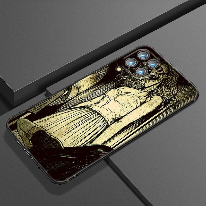 Junji Ito Terror Horror Anime Phone Case For Samsung A21 A30 A50 A52 S A13 A22 A32 4G A23 A33 A53 A73 5G A12 A31 A51 A70 A71 A72