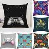 Home Decor TV Game Fan Style Square Pillowcase Cushion Cover Anime New Design Gamer Grip Printed 40x40 Gift for Kids