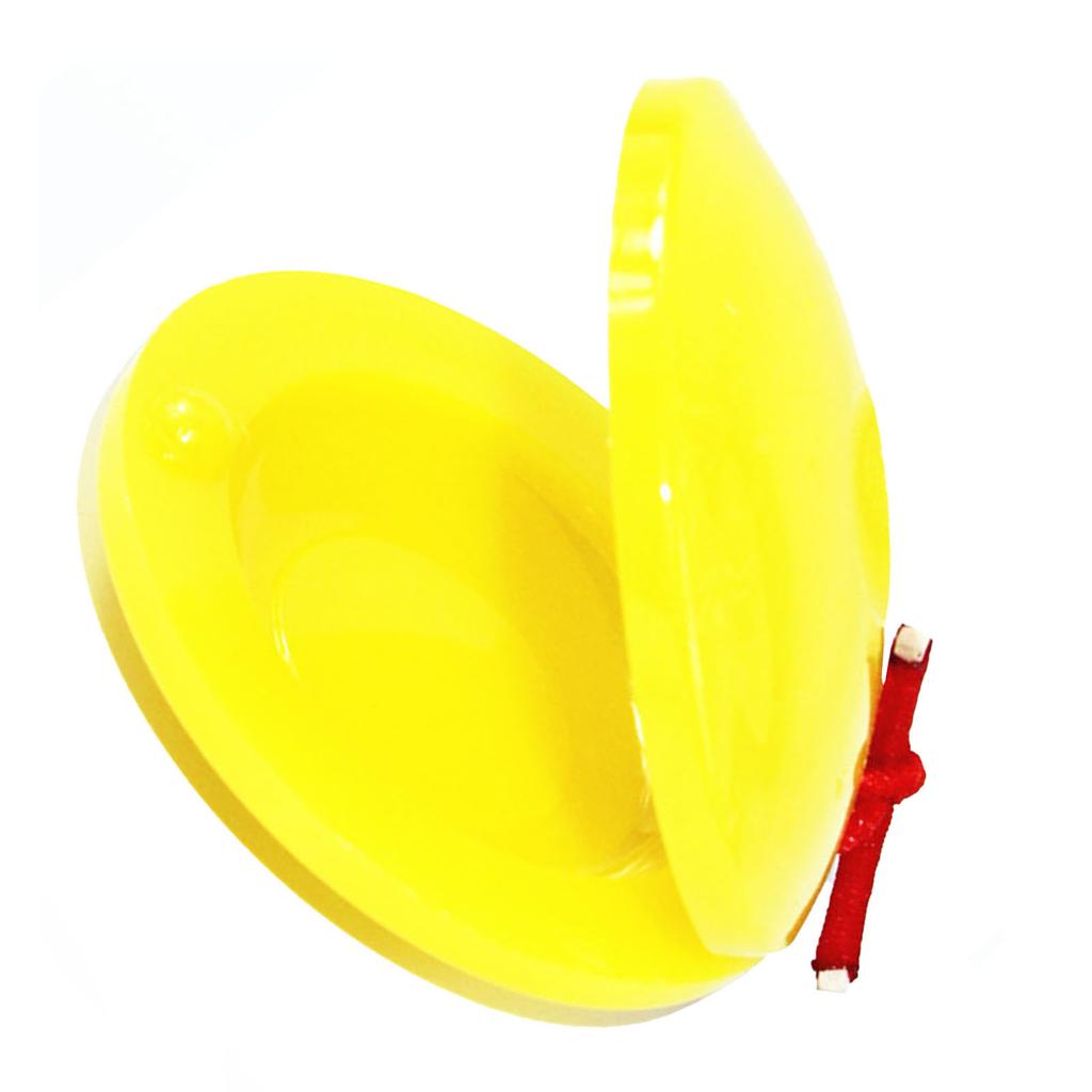 Children Finger Castanet Plastic Castanet Musical Instrument Rhythm Educational Toy for Kids