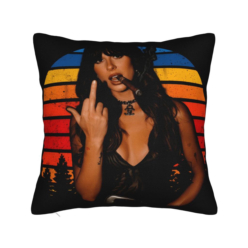 Ella Langley  wpap pop art Pillowcases  Novelty Pillow Case For Sofa Bedroom Home Decor Comfy Pillow Cover
