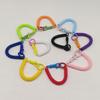 Key Hooks Stretch Spring Coil Keyring Spring Keychain Lanyard Cute Anti-lost Lobster Clasp  Women