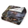 Resident Evils Village Soft Blanket  Kids Plush Throw Blanket Print Couch Chair Flannel Bedspread Sofa Bed Cover