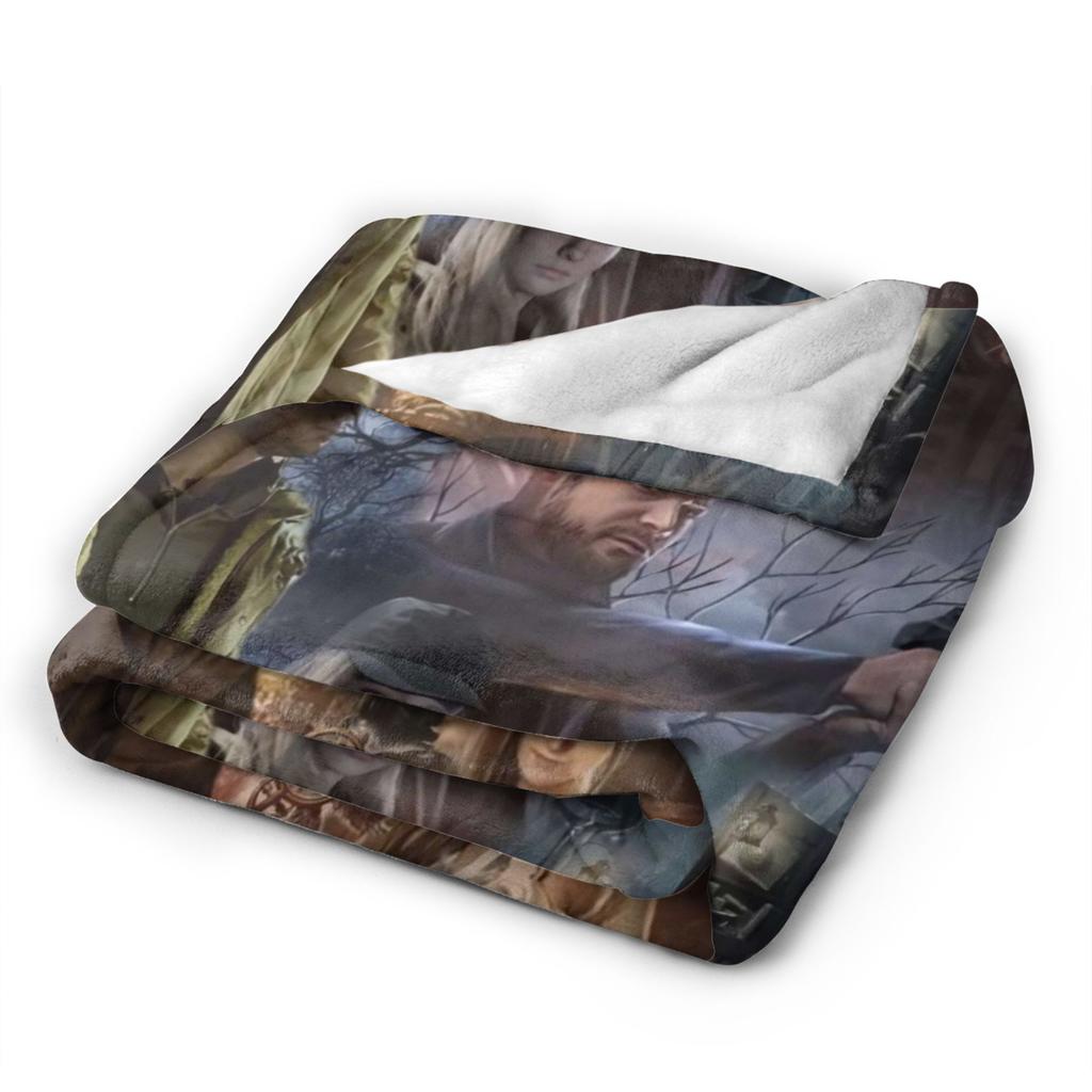 Resident Evils Village Soft Blanket  Kids Plush Throw Blanket Print Couch Chair Flannel Bedspread Sofa Bed Cover