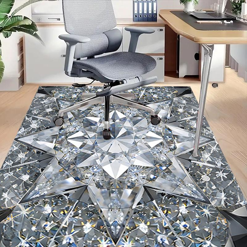 1 шт. Алмазы Кристалл Очень Большой Нескользящий Ковер для Пола, Офис, Семья, Спальня Большой Ковер Ковры для Помещений, Яркие Цвета