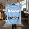1PC THE ROOKIE Patterned Flannel Blanket Suitable For All Seasons for Home Decor Warmth and Comfort Gifts Holiday Present