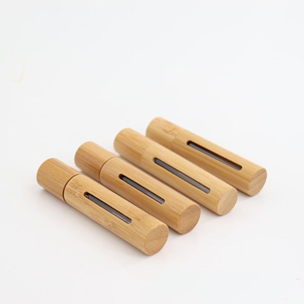 Containers Bamboo Empty Rollerball Bottles Refillable Bottle Perfume Case Essential Oil Bottle