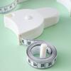 Retractable Tape Measure Dual-Sided Soft Mini Measuring Tape Portable Tailor Sewing Cloth Weight Loss Body Measurement Tape Flexible Ruler Tape