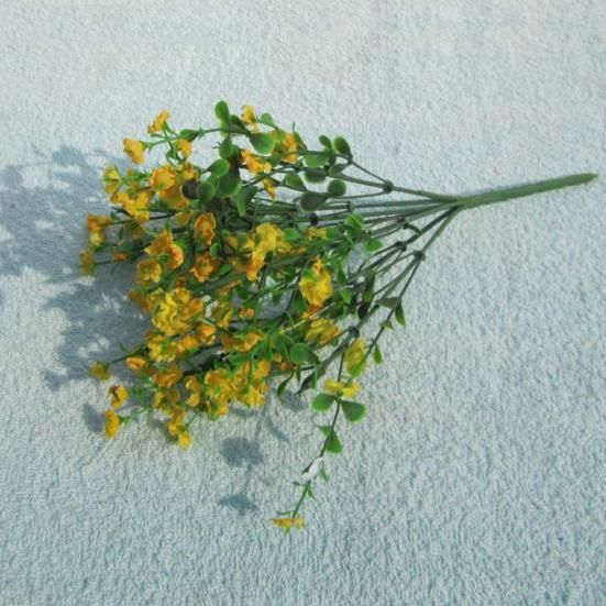 Искусственный цветок гипсофилы, цветущее растение, домашний декор для свадьбы, вечеринки, сада и офиса