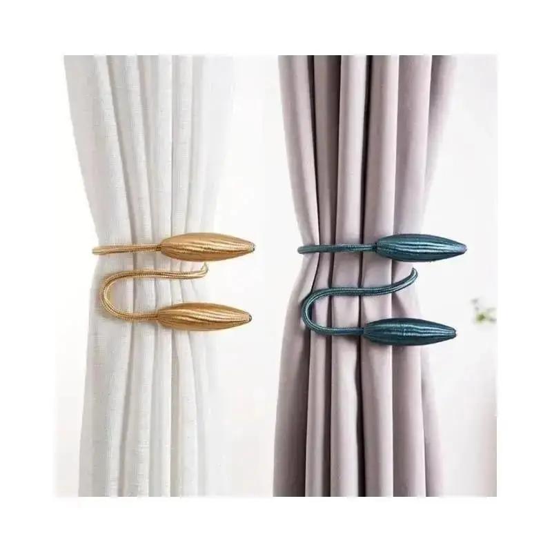 1 шт. Пряжка Веревка для подвязывания штор Бытовое удобство Пряжка для штор Простой ремешок для штор Установка без пробивания Веревка для подвязывания