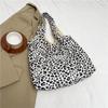 Trendy Street Style Black Brown White Summer Tote Bag For Daily Use