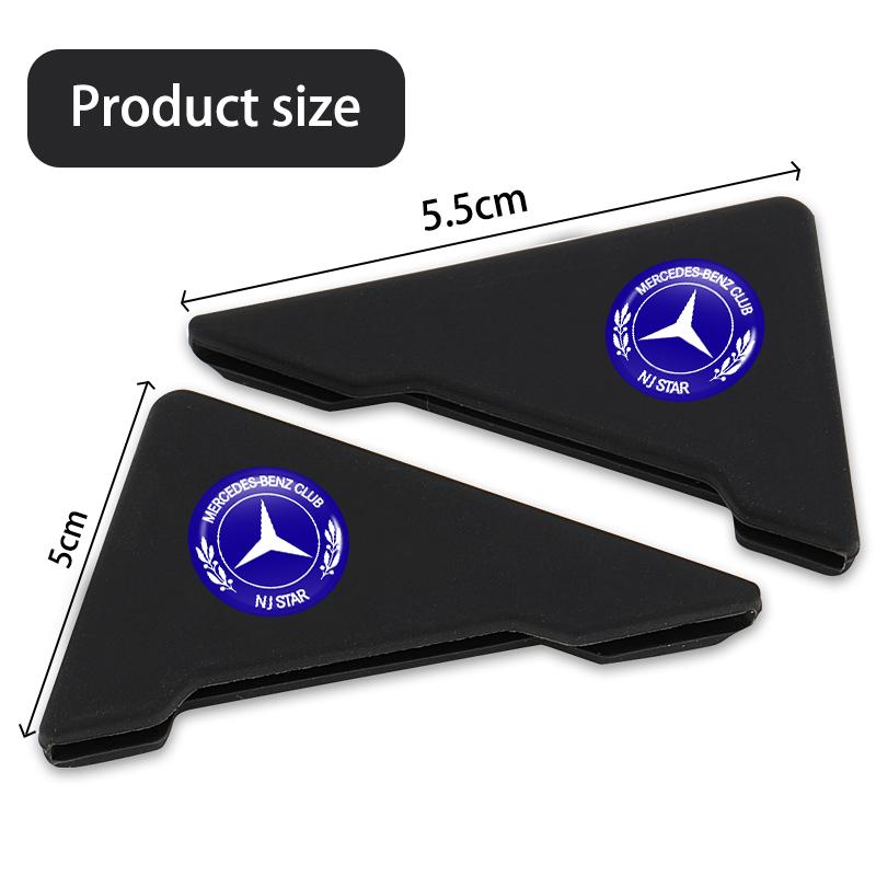 Car Door Corner Protective Anti-Collision Strip Silicon For Mercedes Benz C180 C300 W124 W176 W177 C200 C260 GLC CLE CLA AMG