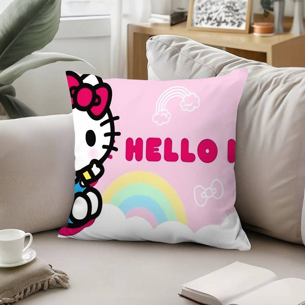 HelloS-K-Kitty Наволочка С Рисунком Наволочка Для Гостиной Подушки На Диван И Декора Спальни