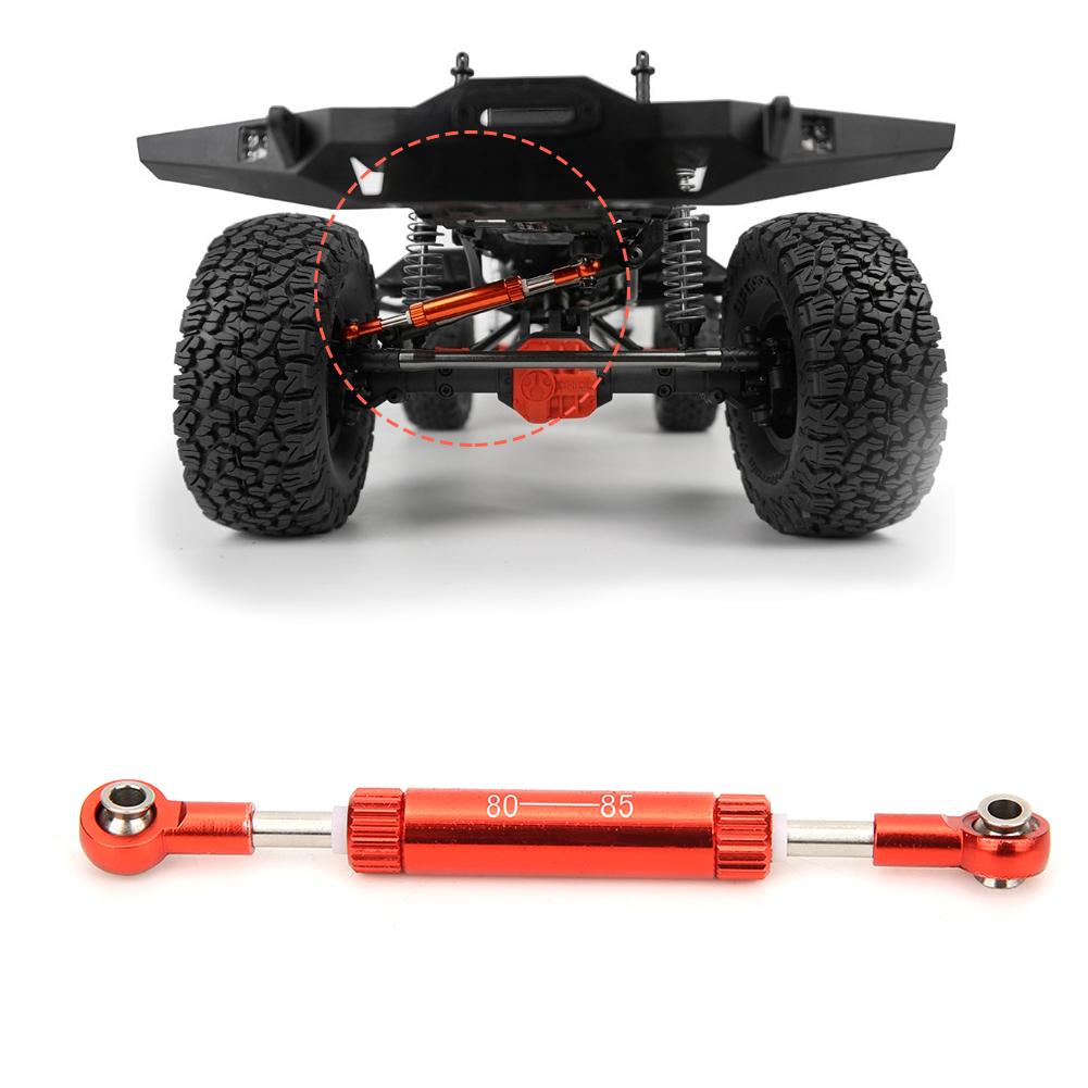 Adjustable Servos Pull Rod Steering Lever Accessory for SCX10 D90 1 10 RC Car(80 85mm )