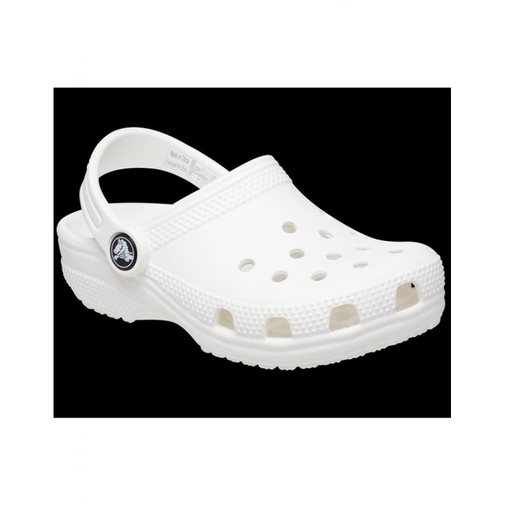 Crocs  Kids  Classic Clog T whiTe 206990 100