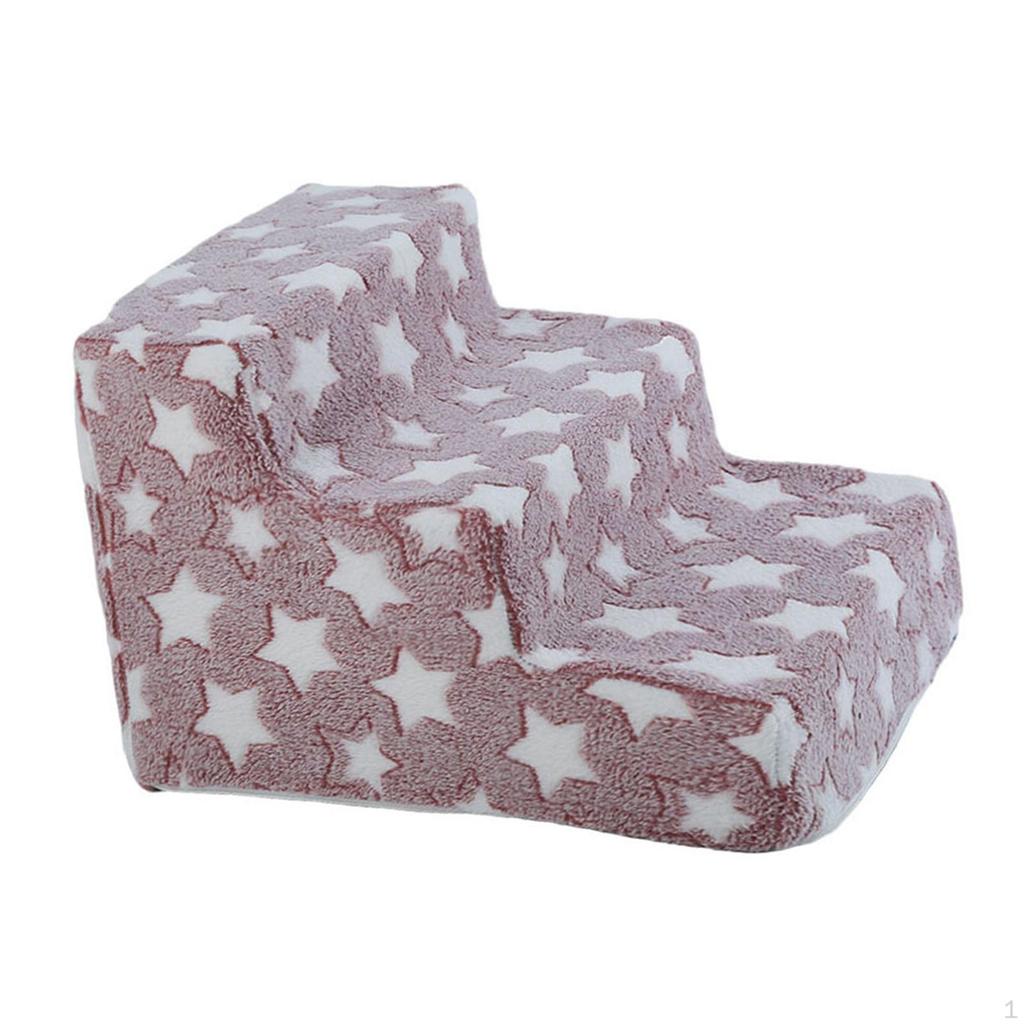 Pet Staircase with Removable Cover, Ideal for Dogs And Cats