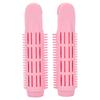 2Pcs Hair Curler Clip Hair Volumizing Curling Roller Natural Fluffy Hair Clip Styling ToolPink